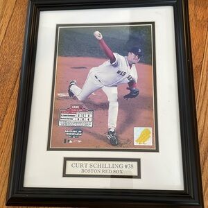 Curt Schilling #38 Boston. Red Sox